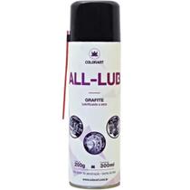Óleo Lubrificante a Seco Grafite Spray 300ml All-Lub - ColorArt