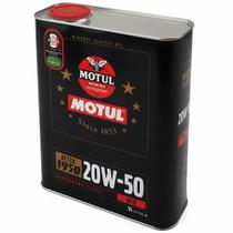 Óleo Lubrificante de Motores Clássicos Carros Antigos Lata Motul Classic 20w50 2 Litros