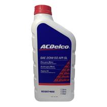 Óleo Lubrificante do Motor ACDelco SAE 20W50 API SL Mineral 1L