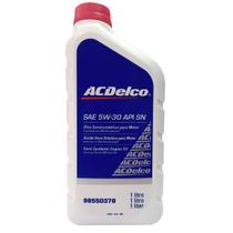 Óleo Lubrificante do Motor ACDelco SAE 5W30 API SN Semissintético 1L Óleo Lubrificante do Motor ACDelco SAE 5W30 API SN Semissintético 1L