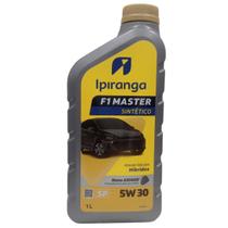 Óleo Lubrificante do Motor Ipiranga 5W30 F1 Master Sintético SP - 1L