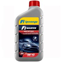 Óleo Lubrificante do Motor Ipiranga F1 Master 5W40 100% Sintético API SN 1L