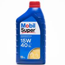 Óleo Lubrificante do Motor Mobil Super API SL 15W40 Semissintético 1L Óleo Lubrificante do Motor Mobil Super API SL 15W40 Semissintético 1L