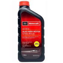 Óleo Lubrificante do Motor Motorcraft 5W30 API SL 100% Sintético Motores Gasolina,Alcool,GNV, Flex e Diesel Leve. 1L