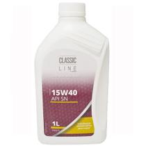 Óleo Lubrificante do Motor Original Fiat Classic Line 15W40 API SN Semissintético 1L Óleo Lubrificante do Motor Original Fiat Classic Line 15W40 API SN Semissintético 1L