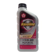 Óleo Lubrificante do Motor Texaco Havoline Full Synthetic SAE 5W40 API SP 1L (Rótulo Rosa) Óleo Lubrificante do Motor Texaco Havoline Full Synthetic SAE 5W40 API SP 1L (Rótulo Rosa)