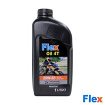 Óleo Lubrificante Flex Oil 4T 20W50 Mineral 1 Litro