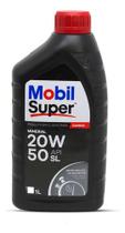 Óleo Lubrificante Motor 20w50 Sl Mineral Mobil Super 1 Litro