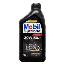 Óleo lubrificante Motor Mobil Moto 4T 20W50 mineral 1 Litro