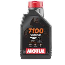 Óleo Lubrificante Motor Motul 7100 4t 10w40 Sintetico 1litro