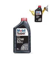 Óleo Lubrificante Motor Sl Mineral Mobil Super 1 Litro 20W50