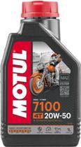 Óleo lubrificante motul 7100 4t 20w50 1l