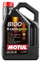 Óleo lubrificante motul 8100 x-cess gen2 5w40 galão 4l Óleo lubrificante motul 8100 x-cess gen2 5w40 galão 4l