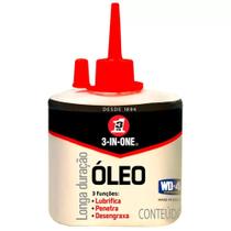 Óleo lubrificante multiuso 30 ml - 3-IN-ONE WD-40 - WD-40