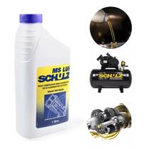Óleo Lubrificante P/ Compressor 1 Litro Ms Lub Schulz 5 Un