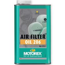 Óleo Lubrificante P/ Filtro De Ar Espuma Motorex 206 Air Filter Oil Motocross Off Road Trilha Motocross Enduro - 1 Litro Óleo Lubrificante P/ Filtro De Ar Espuma Motorex 206 Air Filter Oil Motocross Off Road Trilha Motocross Enduro - 1 Litro