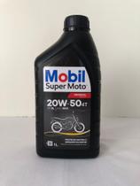 Óleo lubrificante para motocicleta MOBIL SUPER MOTO 4T 20W-50 4T - 1 litro.