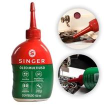 Óleo Lubrificante Singer Multiuso Para Máquinas Dobradiças Original 100ML