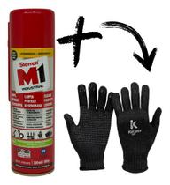 Oleo Lubrificante Starret M1 300ml Desengripante + Luva Epi