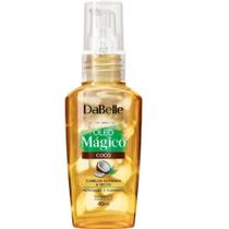 Óleo mágico de coco hidratação e suavidade cabelos normais e secos 40ml dabelle Óleo mágico de coco hidratação e suavidade cabelos normais e secos 40ml dabelle