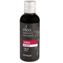 Óleo Massagem Corporal Cereja 120ml Feitiços