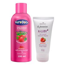 Óleo Massagem Íntima Kero Doce Beijocas + Gel Lubrificante K-Luby Óleo Massagem Íntima Kero Doce Beijocas + Gel Lubrificante K-Luby