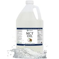 Óleo MCT natural de 1 galão (3,78 L) de grau alimentício e terapêutico Óleo MCT natural de 1 galão (3,78 L) de grau alimentício e terapêutico