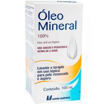 Oleo Mineral 100ml Laxante e Terapia - União Química
