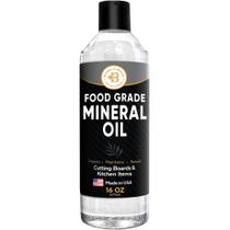 Óleo mineral Bambüsi Food Grade 473ml para tábua de cortar madeira