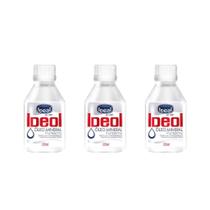 Oleo Mineral Ideal 100Ml - Kit Com 3Un