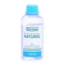 Oleo Mineral naturol Farmax frasco com 100mL de oleo de uso dermatologico - LOLLY