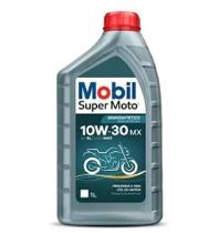 Óleo Mobil 10w-30mx Semi Sintético Super Moto 4t 1 Litro