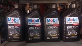 Oleo mobil super moto 20w 50 1 litro unidade Oleo mobil super moto 20w 50 1 litro unidade