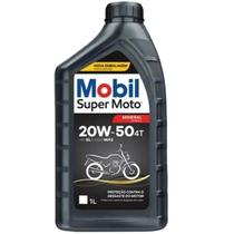 Oleo Mobil Super Moto 20w50 Mineral 4t - 1 Litro