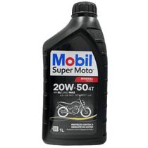 Óleo Mobil Super Moto 4t Mineral 20w50 - 1l Óleo Mobil Super Moto 4t Mineral 20w50 - 1l
