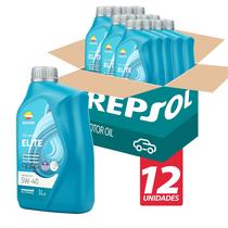 Óleo Motor 5w40 Repsol Elite Competicion 100% Sintético Kit 12 Litos