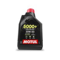 Óleo Motor Motul 20W50 5000+ 4T P/ Motos Semi Sintético 1L