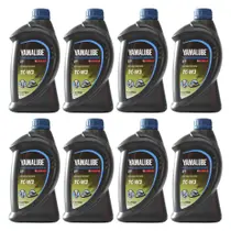 Óleo Motores de Popa 2 Tempos Yamalube TCW3 1 Litro Kit Com 8 Litros