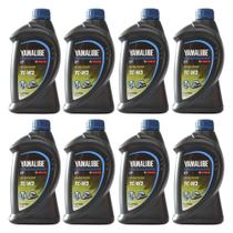 Óleo Motores de Popa 2 Tempos Yamalube TCW3 1 Litro Kit Com 8 Litros