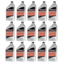 Óleo Motores de Popa 2T Quicksilver TCW3 1 Litro Kit Com 15 Litros