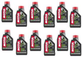 Óleo Motul 4T 5100 15W50 Semi Sintético Api Sm Sl 12 Litros