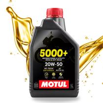Óleo Motul 5000 20w50 Semissintético 4 Tempos 1 Litro