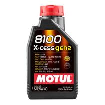 Óleo Motul 8100 X-cess 5w40 Sintético Alta Potência 1 Lt