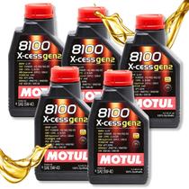 Óleo Motul Para Carros 8100 5w40 Sintético Xcess gen2 5 Litros