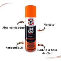 Óleo Multiuso Desengripante Spray Lubrificador Uni1000 300Ml - Uni 1000