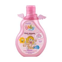 Óleo Muriel Baby Hipoalergênico Pele Macia Rosa 100ml