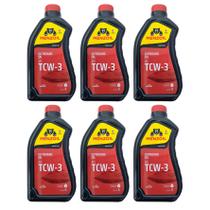 Óleo Náutico Menzoil TCW3 2 Tempos Todos Motores de Popa Kit C/6
