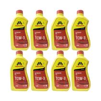 Óleo Náutico Menzoil TCW3 2 Tempos Todos Motores de Popa Kit Com 8 litros