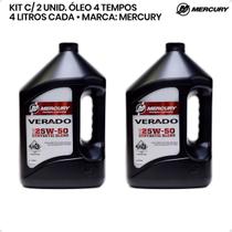 Óleo Náutico Mercury Verado 25w50 4 Litros Kit C/02