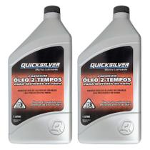 Óleo Náutico Original Mercury Quicksilver Tcw3 2 Tempos Kit Com 02 Litros